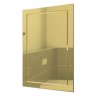L2040 gold, Push revision hatching door 218kh418 with flange 196kh396 ABS, décor