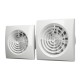 Axial exhaust fan with back flow valve BB D100