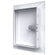 Steel revision hatching door 460x660 with flange 400x600  and lock in gofferred packing