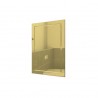 L1515  gold, Push revision hatching door168x168 with flange 146x146 ABS, decor